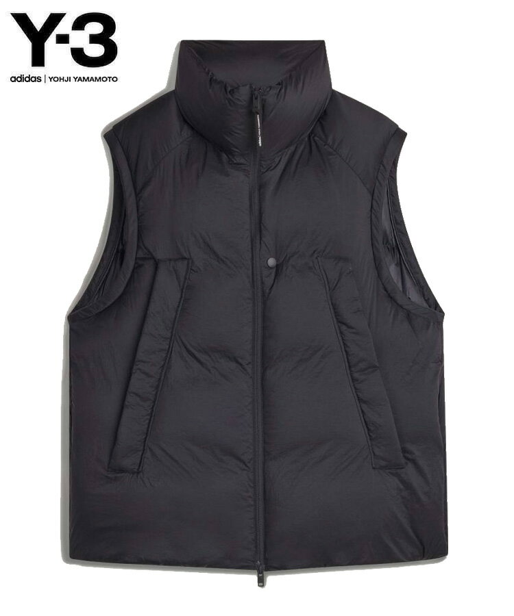 Y-3 磻꡼  ٥ Y-3 PUFFER VEST ֥å JX7281 ȥåץ  饷å Y-3 adidas yohji...
