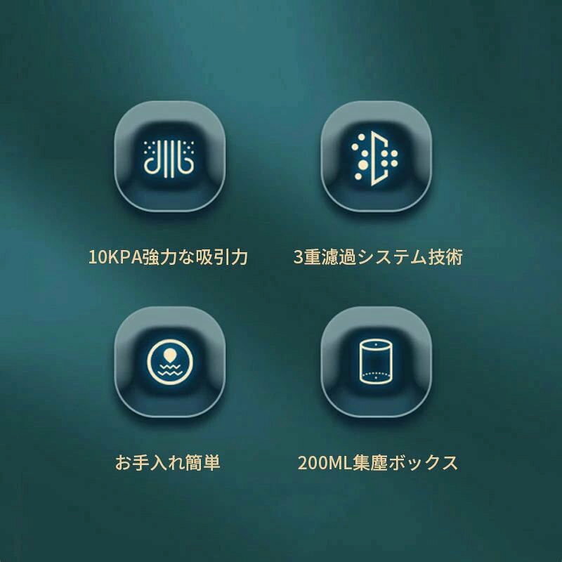 ダニ除去 布団クリーナー ミニタイプ USBType-c充電 布団クリーナー 布団掃除機 ダ...
