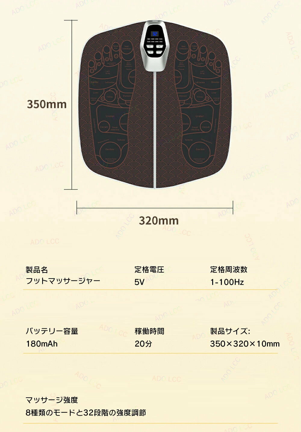 2026年新商品!マッサ一ジ 脚 足裏ケアふくらはぎ 足裏マッサ太もも 健康器具 フッ...