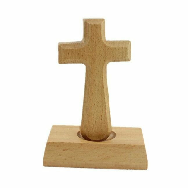 ■商品説明■●サイズ:クロス12.5*7*2.5cm,ベース10*5.3*2.5cm●材質:ブナ◇ ご注意※仕様は予告なく変更する場合がございます。※全商品、「離島.一部地域」は別途 送料が掛かります。※検品を行っておりますが輸入品のため、多少の傷や汚れ等はご了承下さい。