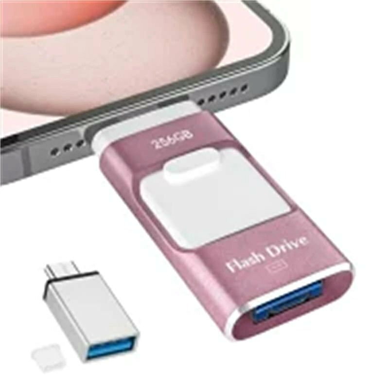 USBメモリ 256GB アプリ不要・アルバムから写真保存4in1 iPhone対応 USBメモリ スマホ データ保存 外付け USBメモリ iOS/Type-C/USB/Micro USB搭載 大容量 フラッシュメモリ 高速 データバックアップ 外付けストレージ スライド式 携帯容量不足解消