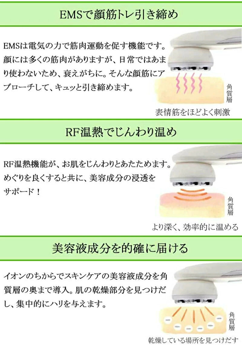 ★美顔器 温冷 目元 首LED 5in1 超音波美顔器 フェイシャル 美顔器 スチーマー 小顔 ems 毛穴ケア 人気ランキング RF ビューティ イオン導入 美容 光エステ EMS 超音波 高周波 ラジオ波 スタンド付き 1年保証 donsuzu-10028364 どんすず サンプル画像2