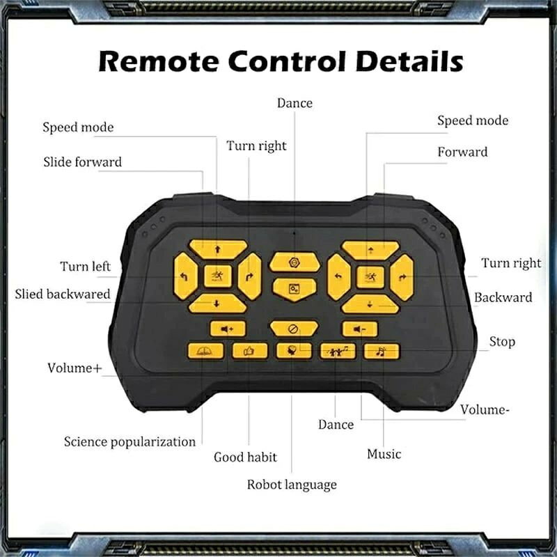 どんすずのRCロボットおもちゃ 子供用 3 4 5 6 7 8 スマートプログラマブルロボット ジェスチャーセンシング付き リモートコントロールロボット 男の子 女の子 年齢 3 4 5 6 7 8-12 充電式｜アングル2