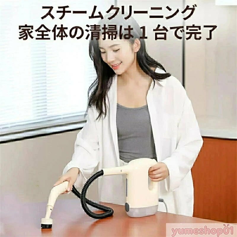 スチームクリーナー ハンディ スチームジェット スチーム クリーナー 高温 大掃除 ...