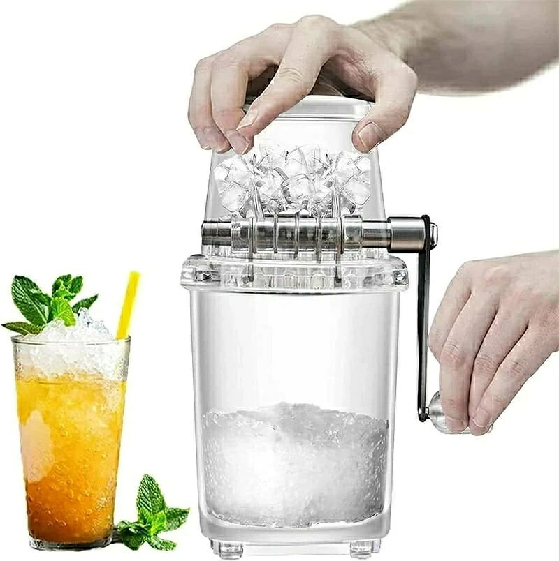 1、【操作は簡単です】一体型のステンレス製アイスクラッシャーは、厚さの異なる角氷に合わせて作られています。一番上の容器に角氷を追加し、次に蓋を上に置き、角氷が好きなだけ押しつぶされるまで作業ハンドルを回転させ始めるだけです。 2、【内部構造がクリア】手動製氷機の表面が透明なデザインなので、運転中の製氷効果や角氷の数をいつでも観察できるので、最高の角氷を味わうことができます。欲しいです。 3、【効率的な製氷】製氷機は両端にスクリューカッターを備えています。角氷を入れて運転を開始してから約20秒で完了します。完成後は、新鮮で美味しいスムージーや冷たい雪のマッドカクテルを作ることができます。 4、【底部の滑り止めゴム】手動アイスクラッシャーは、運転中に機械を安定させるために、底部に4つのゴム製の脚が装備されています。自宅でのバードリンクやパーティーエンターテインメントに最適です。 5、【夏の飲み物にぴったり】大きな角氷をすばやくふわふわのスラッシュに砕くことができます。あなたとあなたの家族や友人に、かき氷、かき氷、スラッシュ、マルガリータ、その他の興味深いアイスドリンクを家で楽しんでもらいましょう。