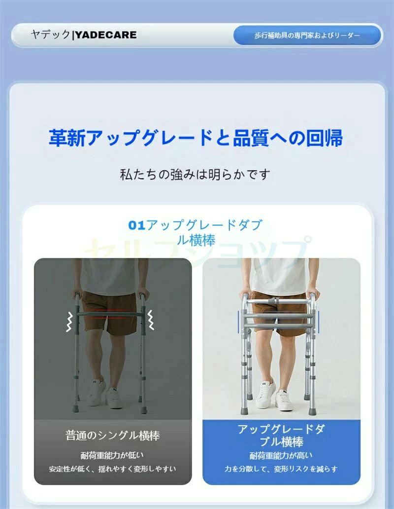 新！！！歩行器 高齢者 室内用 介護 歩行器具 屋外 手押し車 座れる 屋内 軽量 リ...