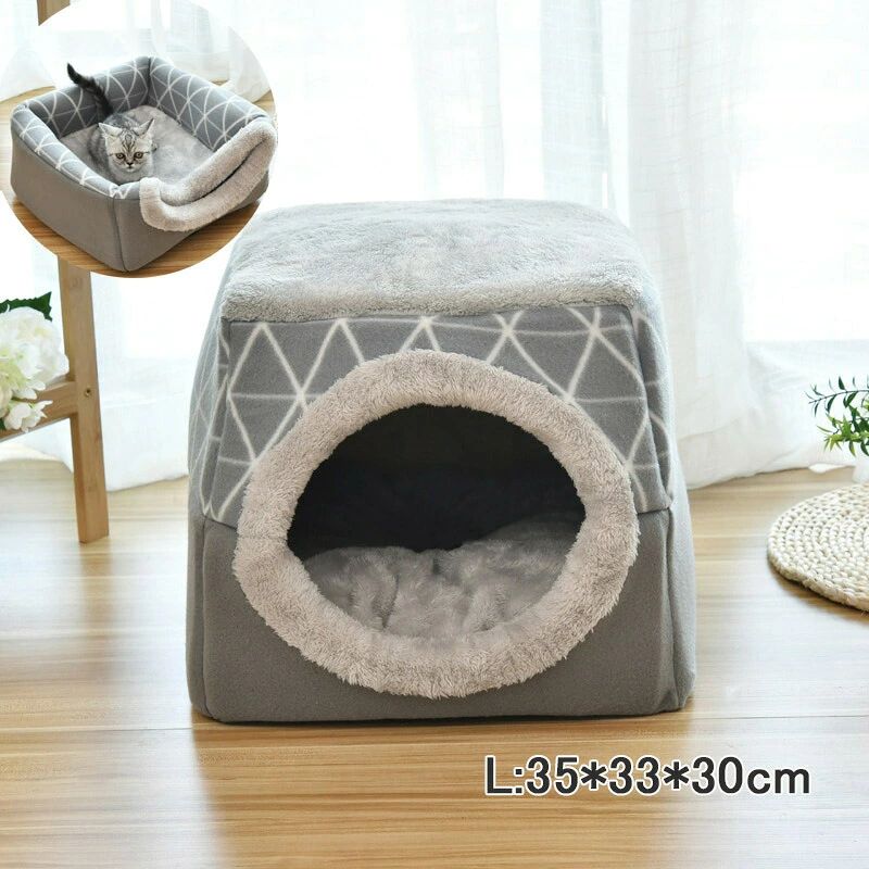 ペットベッド モチーフペットベッド 犬 ベッド 小型?猫用ベッド 犬用品 猫用品 品 滑り止め クッション ペットクッション おしゃれ 可愛い 柔らかい ふわふわ 暖かい 四季適用 ペットソファ 洗える 35*33*30cm 海外通販