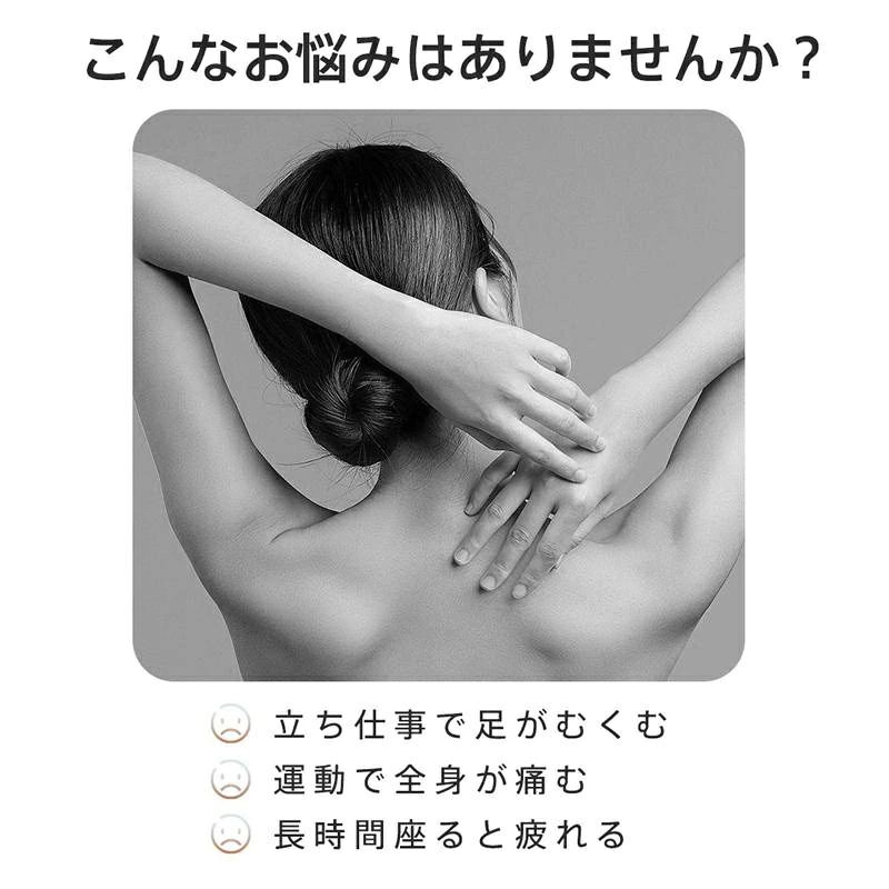 どんすずの挟む式 筋膜リリース リンパローラー マッサージ 器 筋膜ローラー マッサージローラー 太もも 足 マッサージ 脚痩せ マッサージローラー フォー 肩こり 取り外せる 脚やせ 足ツボ 筋膜ローラー 疲れ 健康グッズ 母の日 プレゼント おしゃれ　 家庭用 ツボ押しマット｜アングル2