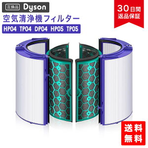 ダイソン dyson 交換用フィルター HP04フィルター 空気清浄器 ファン 空気清浄機用フィルター TP04 DP04 TP05 HP05 Pure Cool グラスHEPAフィルター 活性炭フィルター 送料無料