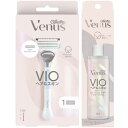ヴィーナス VENUS 【まとめ買い】ジレットヴ ィーナス VIOヘア&スキン 女性用 カミソリ 本体(替刃1個付)+2 イン1 クレンザー+シェーブジェル 1...