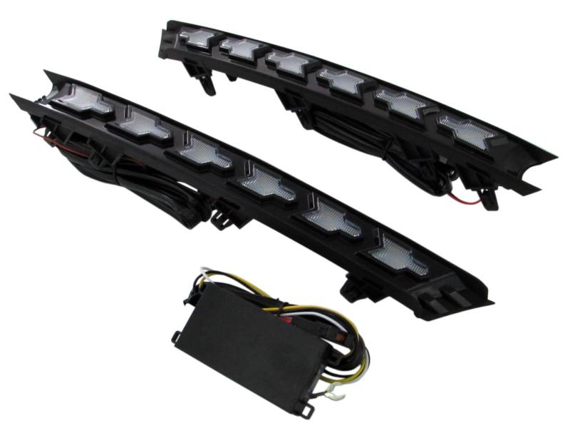 CX-5 KF LEDデイライト 【 FOG-H-095 】 KFEP KF2P KF5P KFE KF2 KF5 FP 2P 5P CX-5 CX5 C X 5 26858