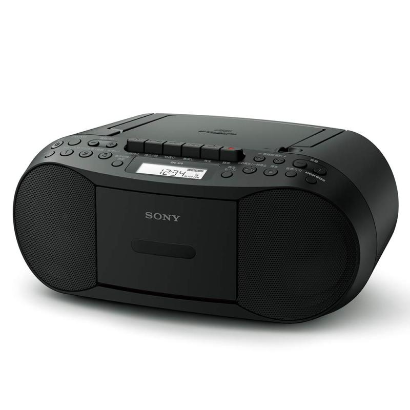 樂天商城 - ソニー CDラジカセ レコーダー CFD-S70 : FM/AM/ワイドFM対応 録音可能 ブラック CFD-S70 B