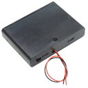 KAUMO 電池ボックス 単3電池×6 直列 9V 電池ケース ON/OFFスイッチ付き 電池ホルダー (1個)