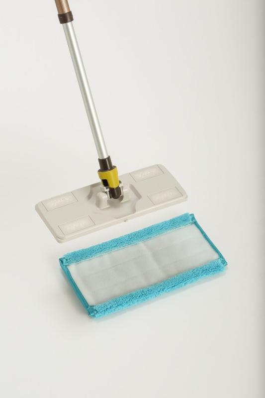 山崎産業(Yamazaki Sangyo) フロアワイパー 水拭き用 マイクロファイバー ウェットモップ 交換用 スペア F.Labo フロアラボ 30cm幅 182251