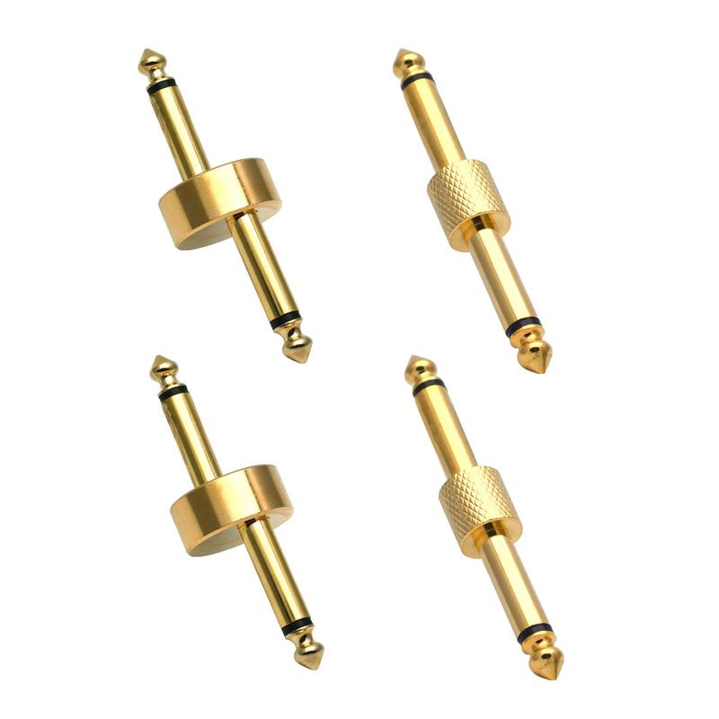 YANYULI 4個セット エフェクター 連結 プラグ Z型 I型 6.35mm シールド ボード パッチケーブ コネクター ギター エフェクター ペダル ジャック ストレート 接続用 便利セット内容：Z型連結プラグ*2、I型連結プラグ*2。特徴：省スペースで連結ができる。用途：パッチケーブルはエフェクター同士の接続用プラグです。持ち運び便利：軽量で持ち運びが便利、バンドや演出などに最適です。ご注意：高さが異なる場合エフェクターのがたつき・破損や故障の恐れがありますので、ご使用できません。出力ジャックの高さが同じか、予めご確認ください。