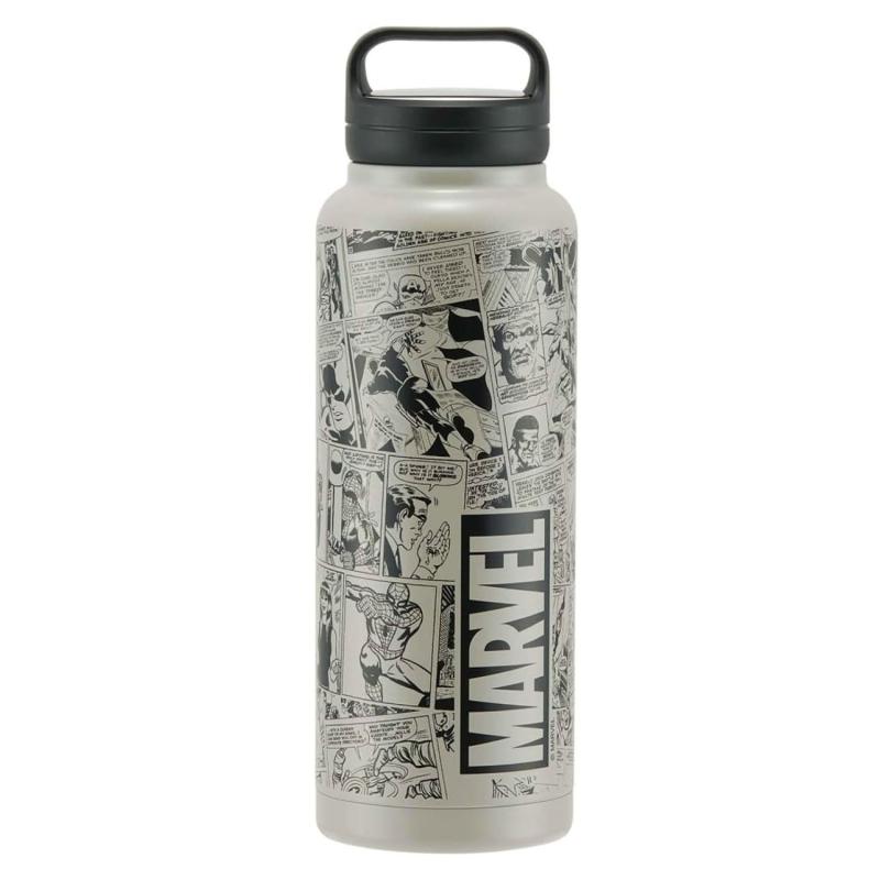 乐天商城 - スケーター(Skater) 水筒 1200ml 1.2リットル ハンドル付き 大容量 保温保冷 ステンレス マグボトル スポーツボトル 洗いやすい 広口 MARVEL STSC12-A