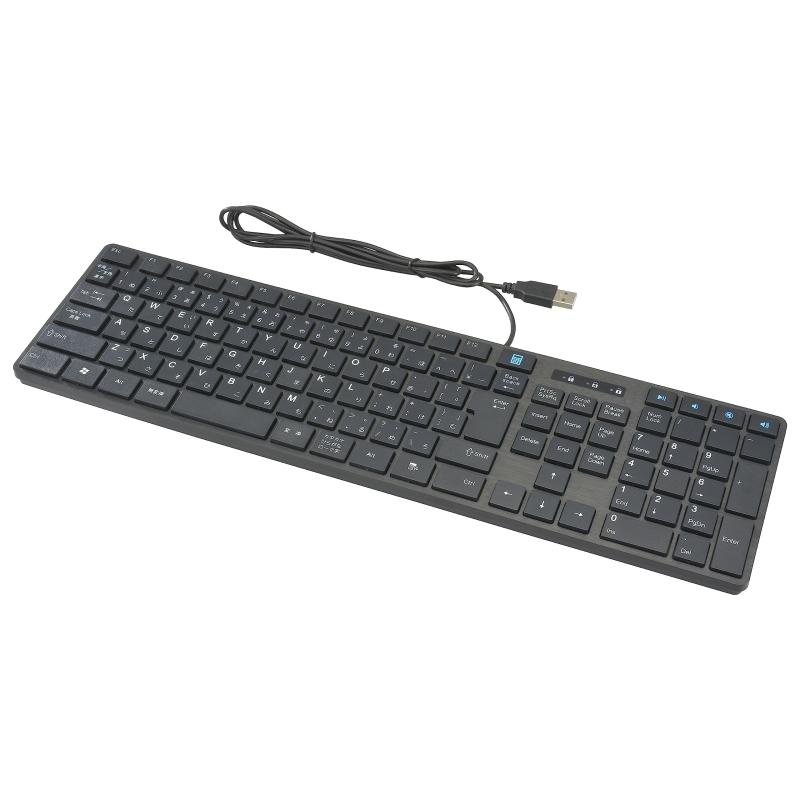 樂天商城 - オーム電機PCGEAR キーボード パソコン USB接続 有線 USBキーボード ブラック PC-SKC41 K 01-3514 OHM