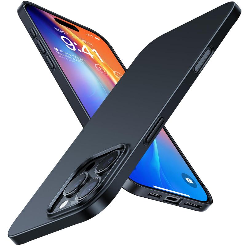 TORRAS iPhone 16 Pro 用 ケース【超薄型・極軽量】 薄型 シンプル マット質感 さらさら 手触り 日本製PC 指紋防止 擦り傷防止 耐衝撃カバー あいほん16pro用 torras iphone 16 pro 用 ケース 6.3インチ