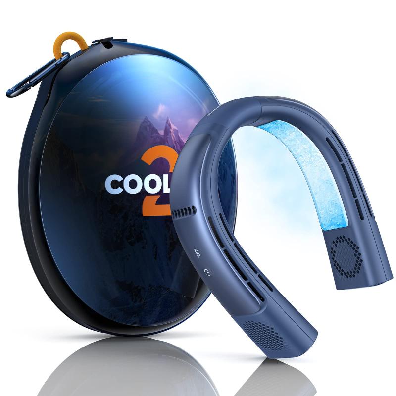 乐天商城 - 【COOLIFY 2・5000mAhモデル 】TORRAS ネッククーラー 首掛け扇風機 冷却プレート 母の日 ギフト 四風道送風 サラウンド型 9段階自由調節 携帯扇風機 くびかけ ねっくくーらー 冷房/暖房 半導体冷