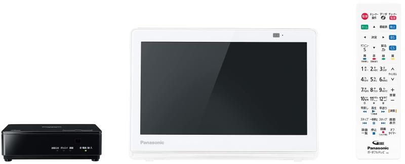 パナソニック 10V型 480p ポータブル 液晶テレビ 2021年モデル プライベート・ビエラ 防水タイプ ホワイト UN-10E11-Wお風呂・キッチンで充実したテレビライフが過ごせる＋どこでもディーガで外出先からでも視聴可能持ち運んで見たい場所にすっきり置けるテレビ放送はもちろん、ディーガの録画番組も楽しめる