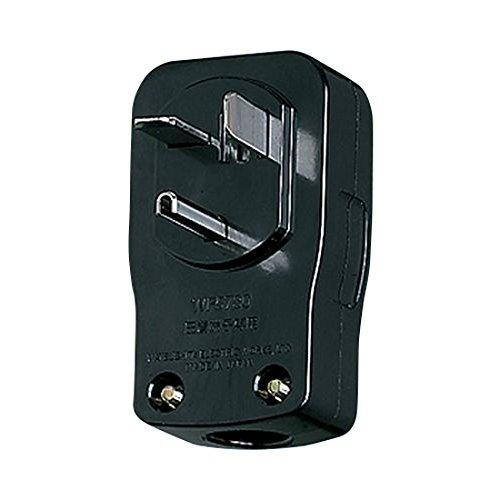 パナソニック(Panasonic) 小型接地2P30A横型キャップ 250V ブラック WF5730B