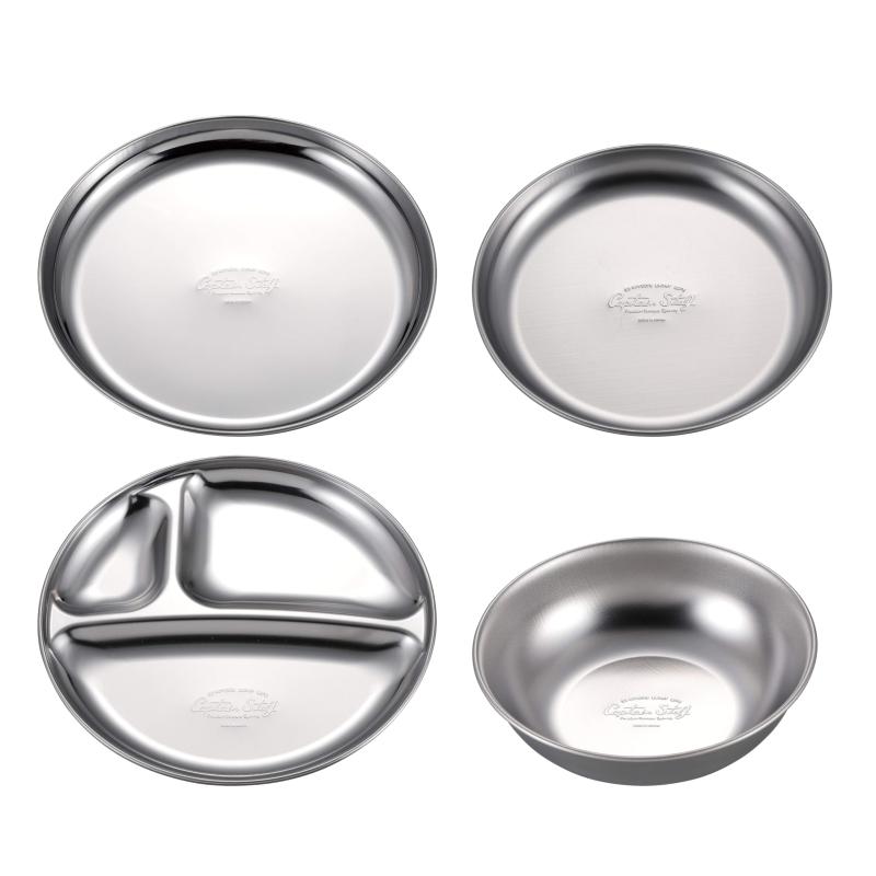 ����ץƥ󥹥��å�(CAPTAIN STAG) ���ƥ�쥹 �ơ��֥륦���� �ץ졼�� �� ���� �����׿��糧�å� �ڻ��ڤ�ץ졼��19cm/�ץ졼��16cm��...