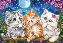 ビバリー(BEVERLY) 【日本製】ビバリー 300ピース ジグソーパズル 月夜のおしゃべり(26×38cm)300-046