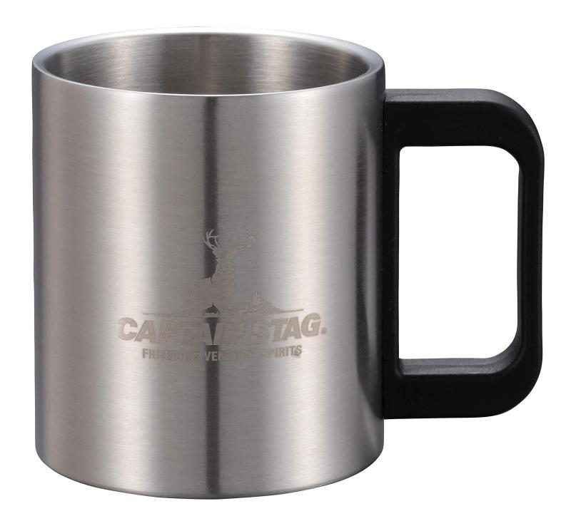 キャプテンスタッグ(CAPTAIN STAG) アウトドア コップ マグカップ マグ カップ タンブラー 350ml ダブルステンレス 中空二重構造 ステンレス製 NEWフリーダム UH-2012製品サイズ:(約)78×114×高さ91mm満水容量:(約)350ml材質:本体/ステンレス鋼、取っ手/ポリプロピレン仕様:中空二重構造(ダブルステンレス)原産国:中国
