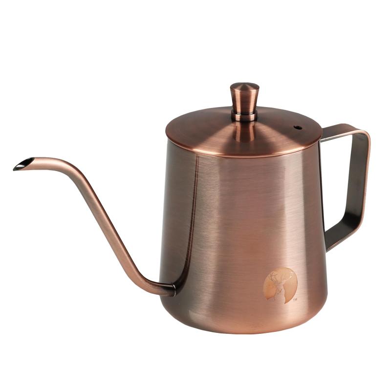 Rakuten - キャプテンスタッグ(CAPTAIN STAG) コーヒー 珈琲 コーヒーポット ドリップケットル 満水容量380ml アルゴ ブロンズ UW-3579