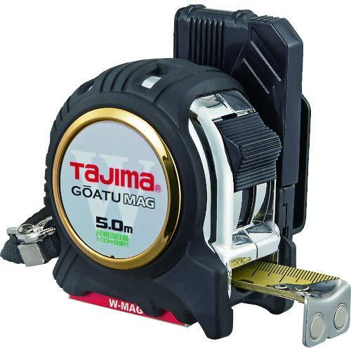 タジマ(Tajima) コンベックス 剛厚テープ5m×25mm 剛厚セフGロックダブルマグ25 尺相当目盛付 GASFGLWM2550S