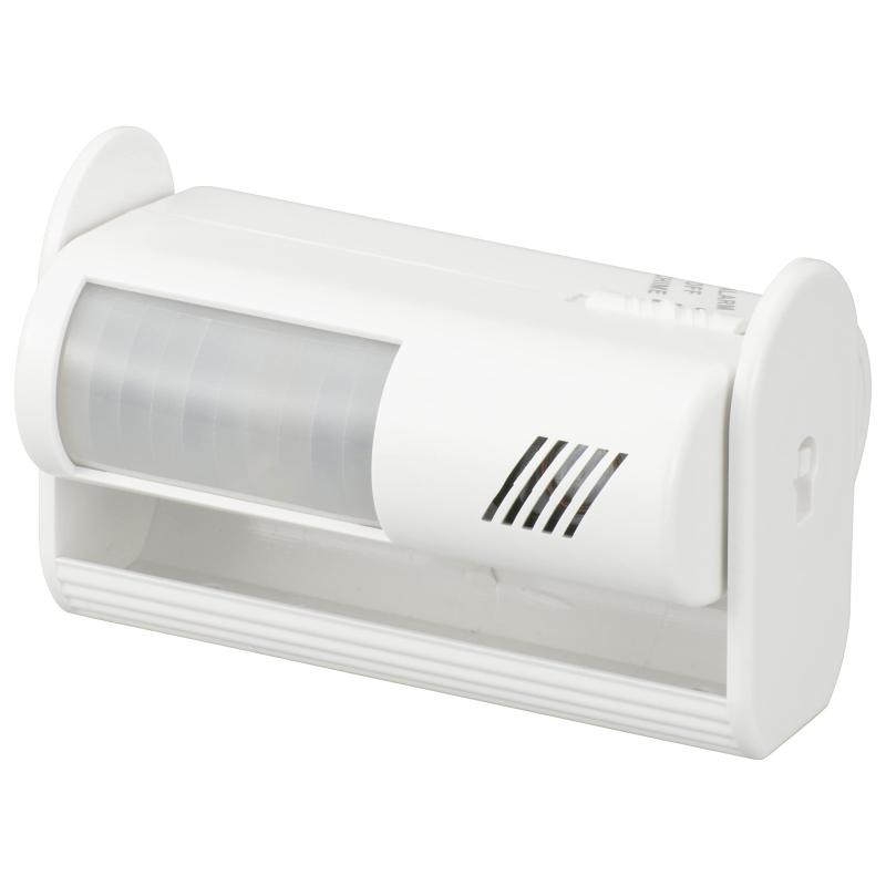 オーム電機 センサー付チャイム&amp;アラーム 家庭 店舗 設置型防犯アラーム チャイムでお知らせ アラ..