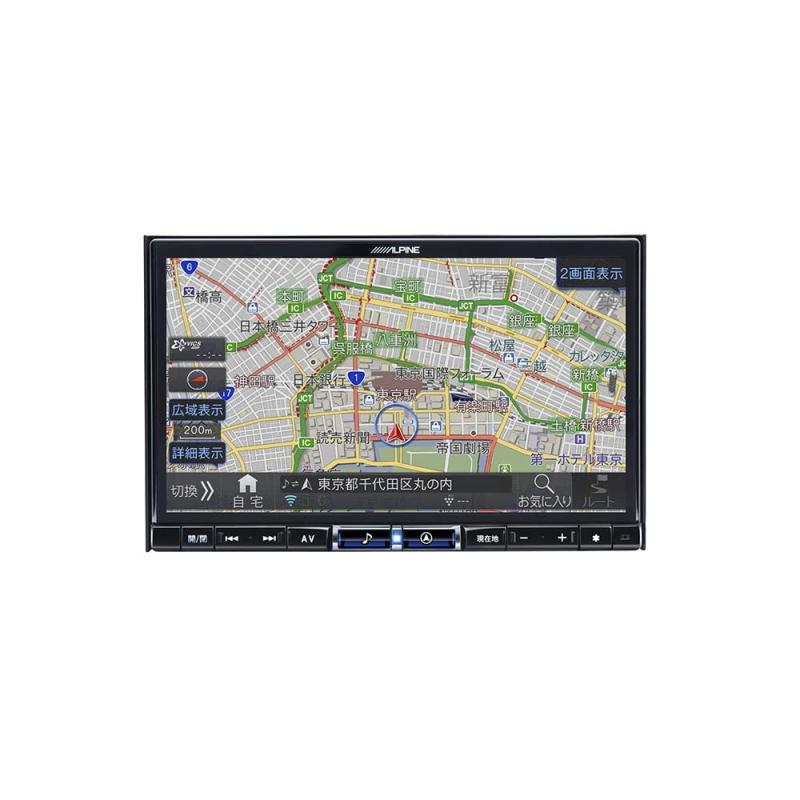 アルパイン(ALPINE) 8インチカーナビ BIG X X8NX2  ワイヤレスカープレイ / AppleCarPlay / AndroidAuto / Bluetooth / HDMIミラーリング / CD / DVD