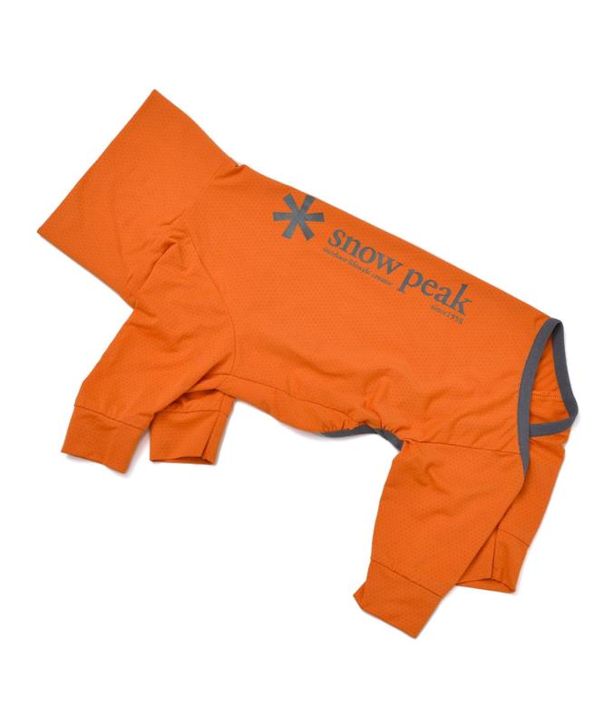 スノーピーク(snow peak)Dog Stretch Guard DS-25AU003 ハーネス ドッグウェア ペット用品 キャンプ アウトドア ドッグ ORANGE S