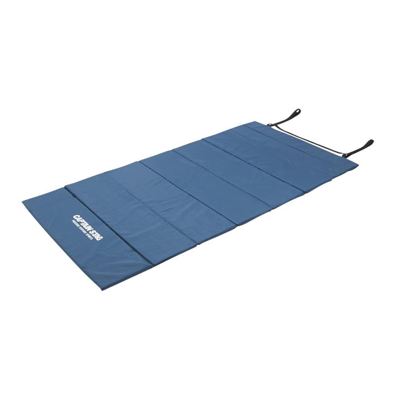 キャプテンスタッグ キャンピングFDマット(L) 200×100cm M-3303サイズ:(約)100x200x厚さ1.5cm収納サイズ:(約)100x11.5x31cm重量:(約)1.2kg材質:カバー=ナイロン、内部=発泡ポリウレタン折...