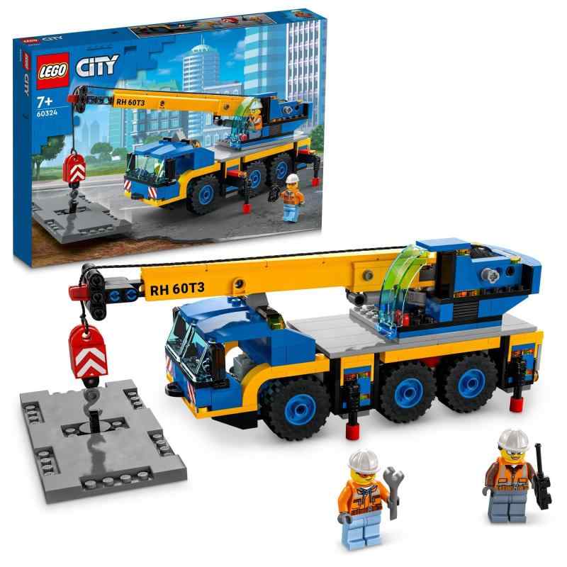 乐天商城 - レゴ(LEGO) シティ クレーン車 60324 おもちゃ ブロック プレゼント 街づくり 男の子 女の子 7歳以上