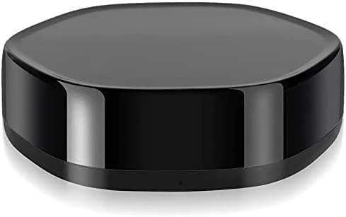 SETHDA スマートリモコン 家電コントロール 赤外線 遠隔操作 WiFi 温度 リモートコントロール Amazon Alexa Google Home 対応 YRC11 black