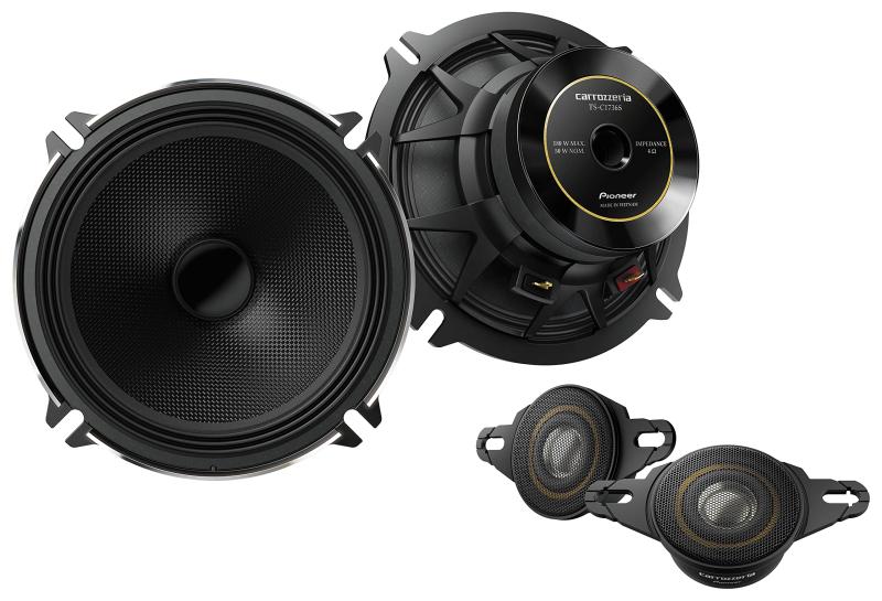 Pioneer スピーカー TS-C1736S-2 17cm カスタムフィット セパレート 2ウェイ ハイレゾ対応 カロッツェリア