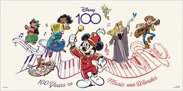 ブシロード ラバーマットコレクション V2 Vol.621 ディズニー100『MUSICAL WONDER』(3)