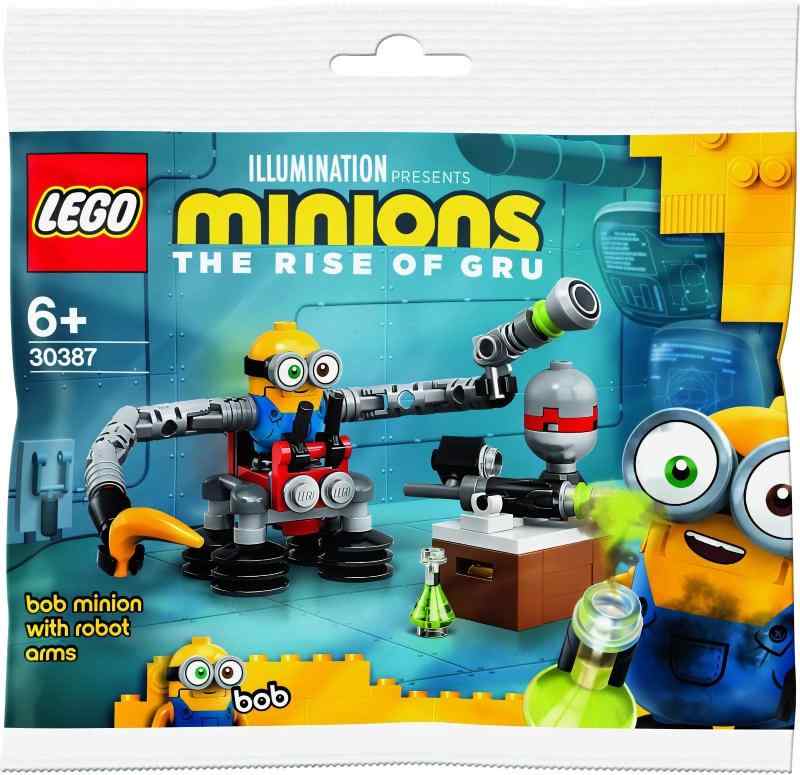 Rakuten - レゴ(LEGO) ミニオンズ ボブ の ロボットアーム ミニセット 30387