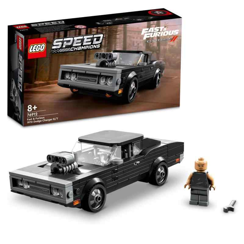 Rakuten - レゴ(LEGO) スピードチャンピオン ワイルド・スピード 1970 ダッジ・チャージャー R/T 76912 おもちゃ ブロック プレゼント 車 くるま レーシングカー 男の子 8歳以上