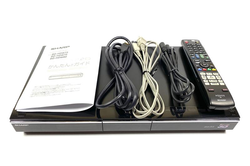 SHARP AQUOS ブルーレイディスクレコーダー 3D対応