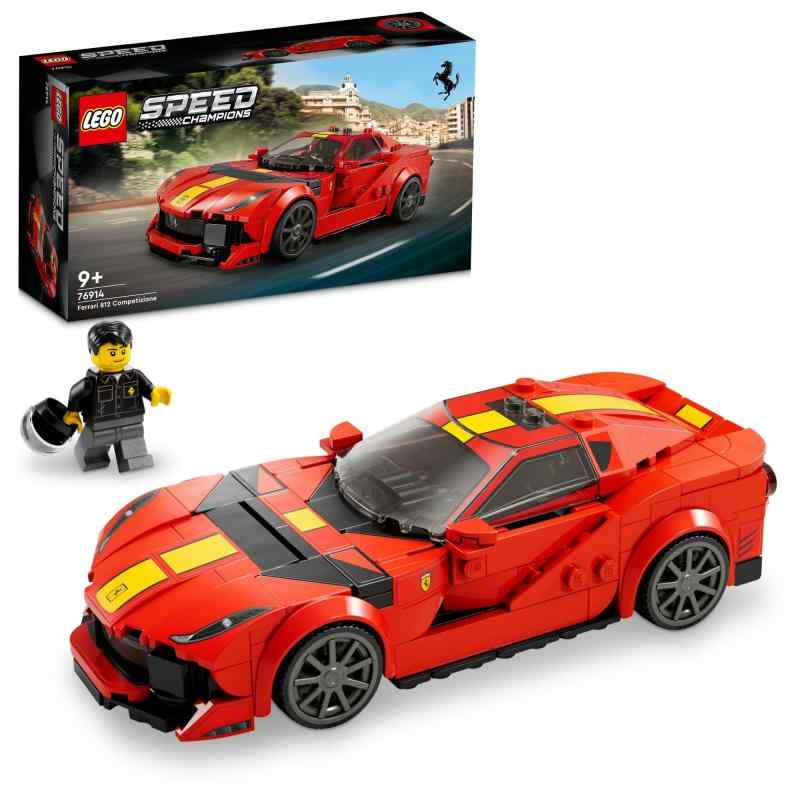 乐天商城 - レゴ(LEGO) スピードチャンピオン フェラーリ 812 Competizione おもちゃ 玩具 プレゼント 誕生日 ブロック クリスマス 男の子 女の子 子供 9歳 10歳 11歳 小学生 乗り物 車 ミニカー 76914