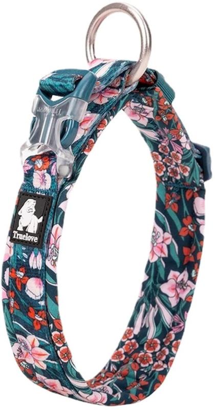 cocomall 犬首輪 犬の首輪 訓練用 小型、中型、大型犬用 ペット用品 ナイロン製 通気性 弾力性 ソフトメッシュ 簡単装着 おしゃれ 調節可能 (L, Navy Blazer)商品サイズ：L/幅が2cm、長さが45～50cm柔軟性、...