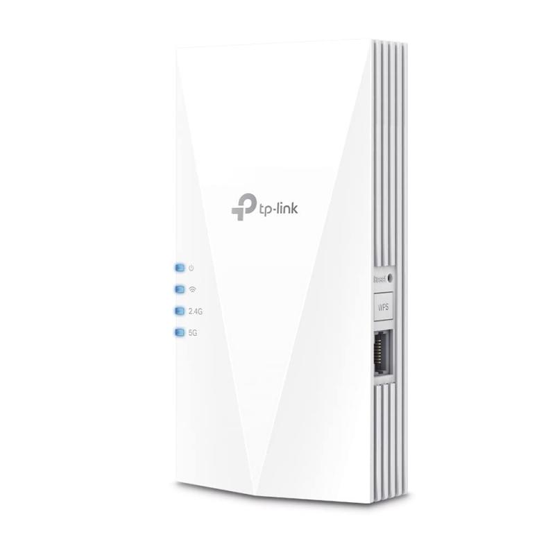 TP-Link Wi-Fi 無線LAN 中継器 wifi中継機 メッシュWiFi 対応 Wi-Fi6 対応 1201 + 574Mbps 11ax/ac APモード ギガ有線LANポート RE600X/A