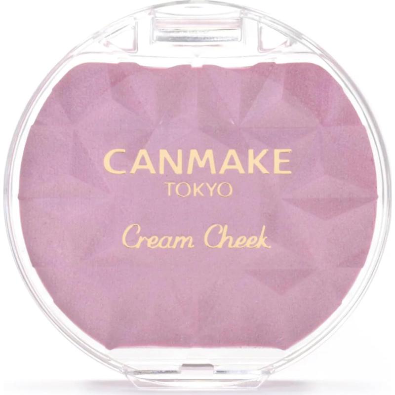 キャンメイク クリームチーク(パールタイプ) P05 ペールライラック 4.0g ツヤ 高発色 ピンクラベンダー 偏光パール