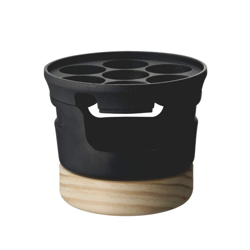 ドウシシャ(DOSHISHA) 焼き網 ブラック 幅14×高さ12cm LCTP-09(2.0)