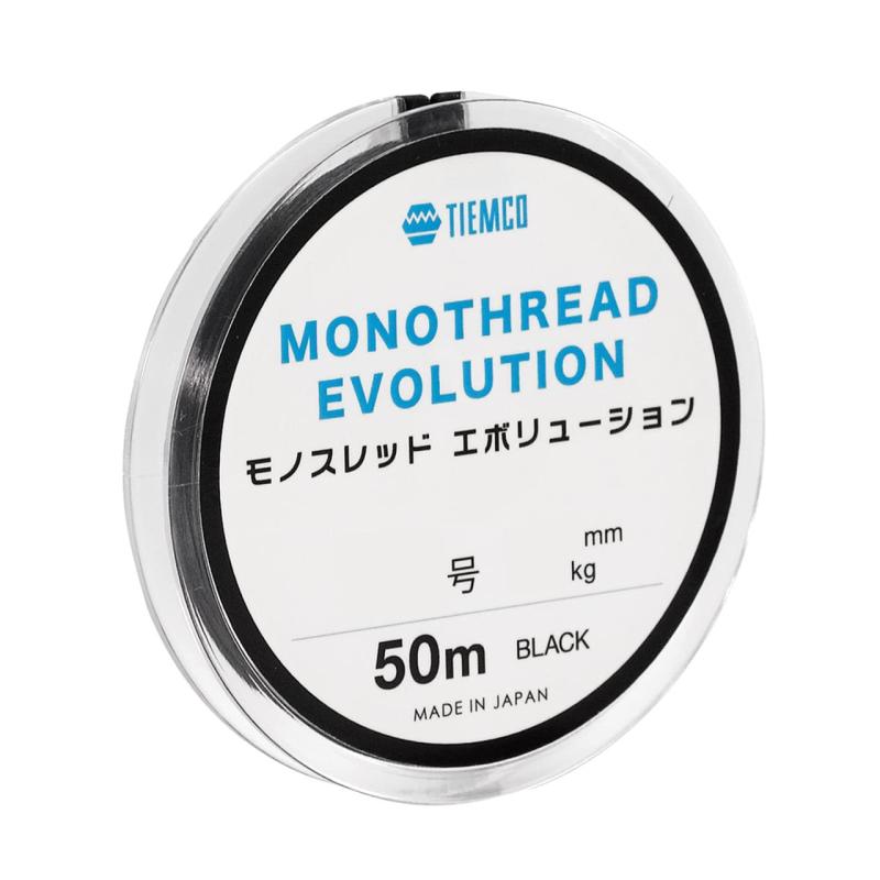 乐天商城 - ティムコ(TIEMCO) モノスレッドエボリューション 0.2号 0.075mm 0.34kg 50m BK