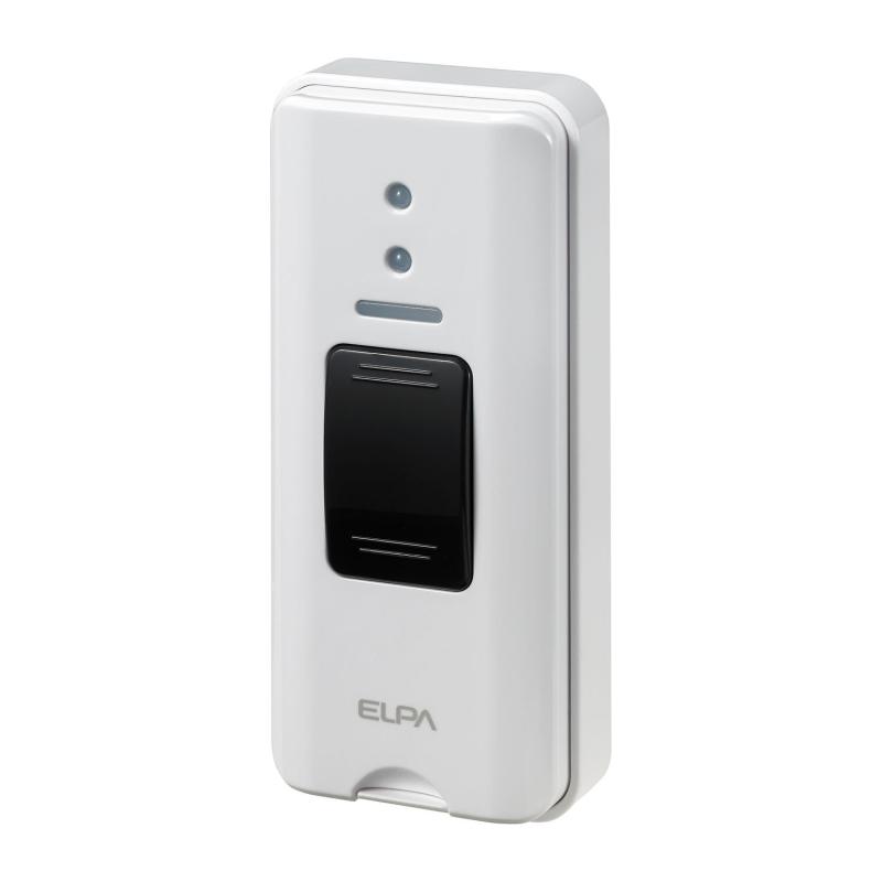 エルパ(ELPA) ワイヤレスチャイム押しボタン送信器 インターホン 工事不要 介護 無線 配線不要 EWS-P30