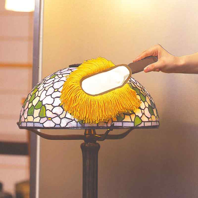 アズマ はたき 化学モップミニX 全長:約34cm 軽く拭くだけでホコリをキャッチ。家具やテーブル周りに。 N-BR209