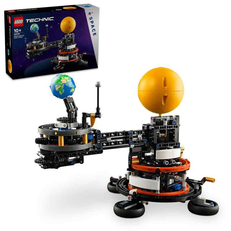 乐天商城 - レゴ LEGO テクニック 地球と月の周回軌道 526ピース おもちゃ STEM 玩具 誕生日 クリスマス プレゼント ブロック 男の子 女の子 子供 10歳 11歳 12歳 小学生 宇宙 モデル 42179